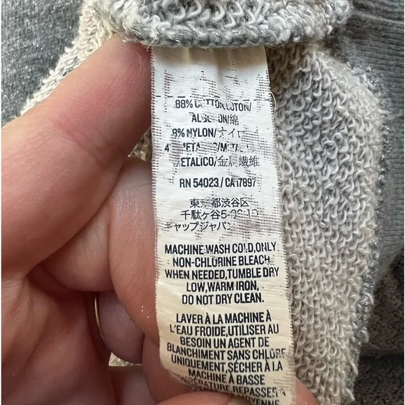 Old Navy grey sweatshirt - Picture 5 of 5